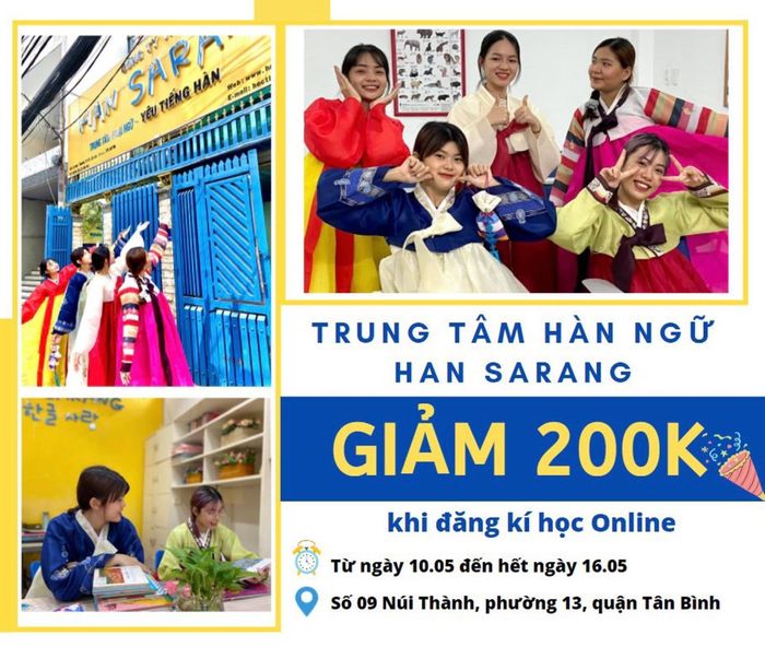 Hình ảnh Trung Tâm Hàn Ngữ Han Sarang 1