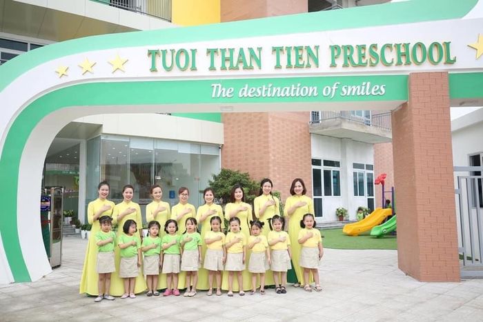 Hình Ảnh Trường Mầm Non Tuổi Thần Tiên 1
