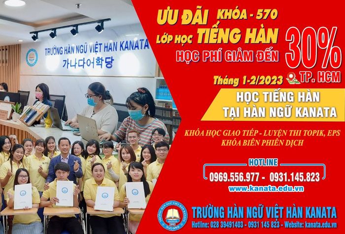 Hình ảnh Trường Hàn Ngữ Việt – Hàn Kanata 1