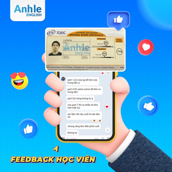 Hình ảnh 2 của Anh Lê TOEIC