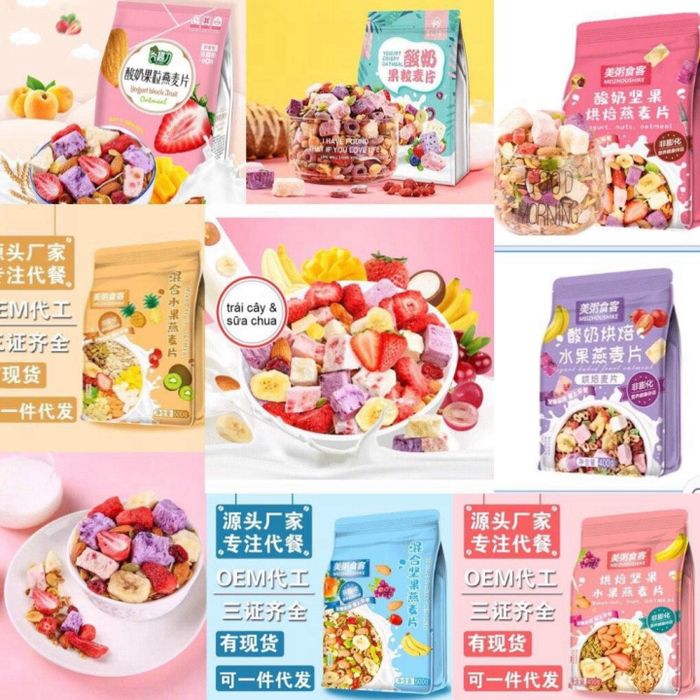 Ngũ cốc giảm cân Meizhoushike Yogurt - Hình 2