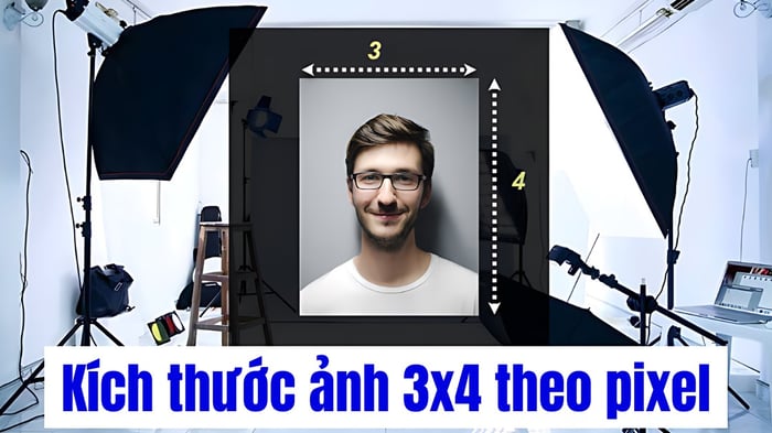 Kích thước ảnh 3x4 tính bằng pixel