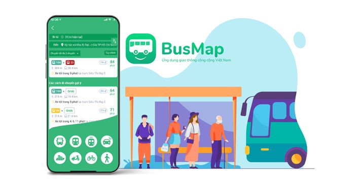 Ảnh 1 của BusMap - Xe buýt và thanh toán