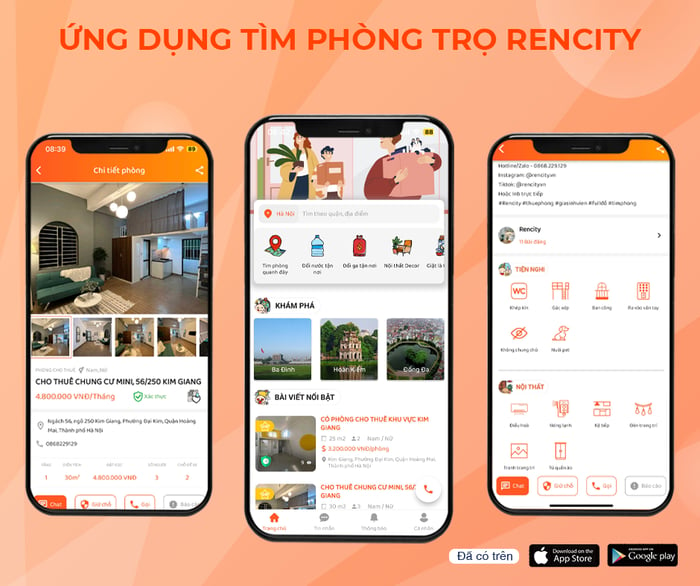 Rencity - Tìm phòng nhanh chóng hình 2