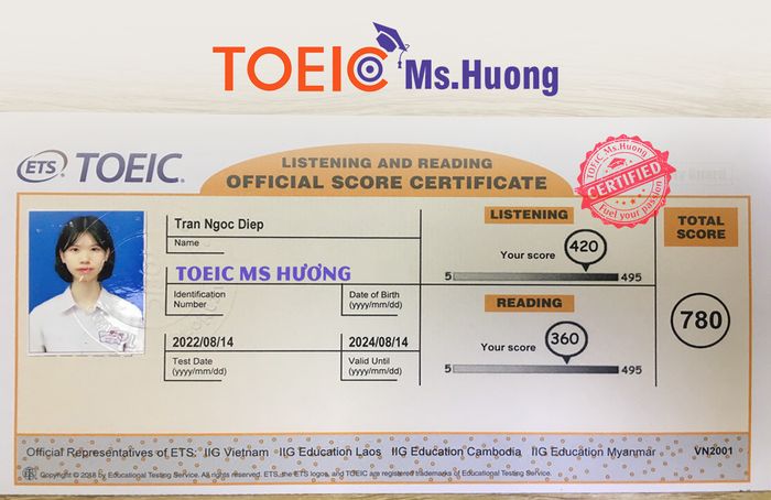 Hình ảnh TOEIC Ms. Huong - 2