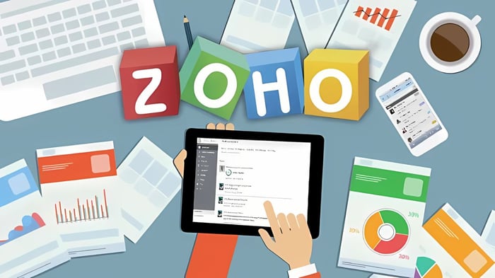 Phần mềm soạn thảo văn bản Zoho Writer