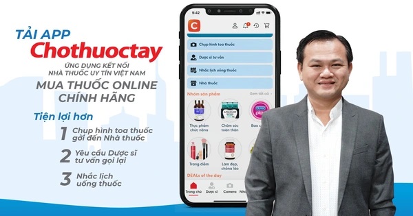 Chothuoctay - Mua thuốc trực tuyến ảnh 1