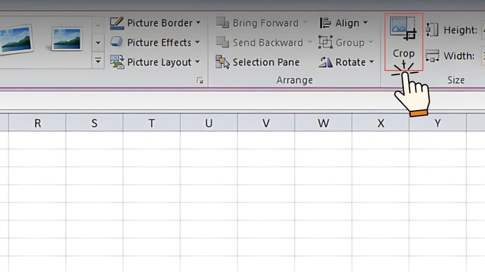 Hướng dẫn tạo kích thước ảnh 3x4 trong Excel - Bước 3