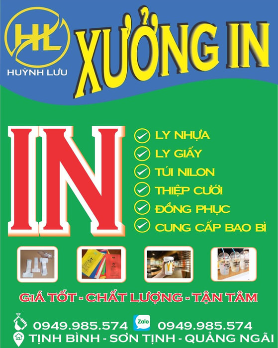 Xưởng In Huỳnh Lưu hình ảnh 1