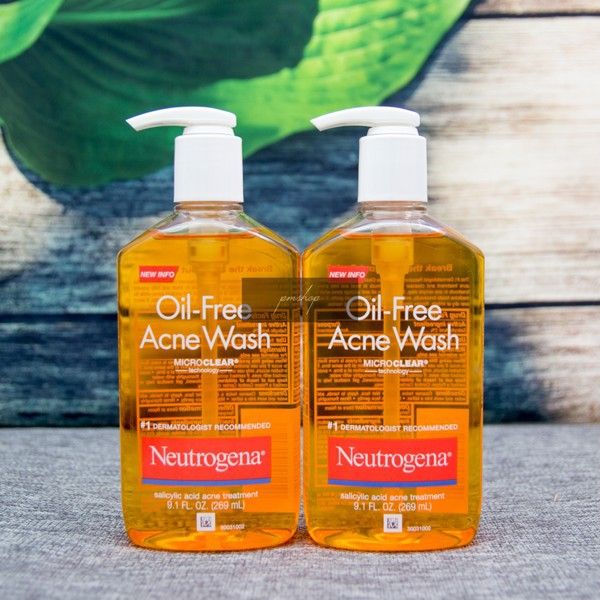 Hình ảnh gel rửa mặt Neutrogena Oil Free 1