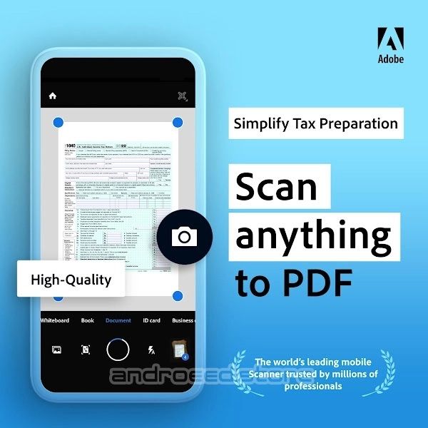 Adobe Scan: Quét PDF, OCR ảnh 1