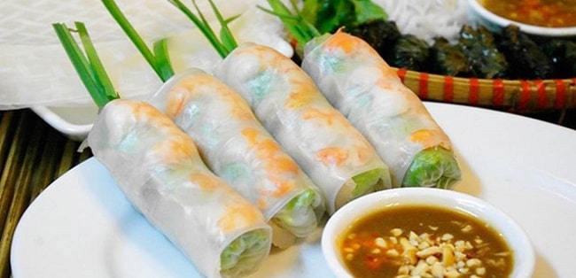 Gỏi cuốn quán Hồ Thị Kỷ