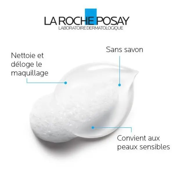 Sữa rửa mặt La Roche Posay Toleriane giúp làm sạch da nhẹ nhàng và loại bỏ bụi bẩn, đồng thời cung cấp độ ẩm sâu. Hình ảnh 2