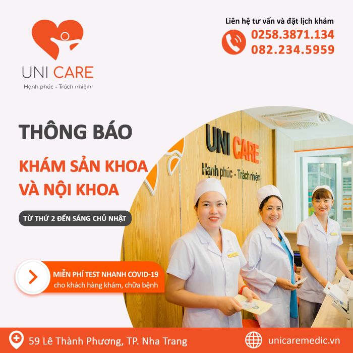 Hình ảnh phòng khám đa khoa Nha Trang UNI CARE 3