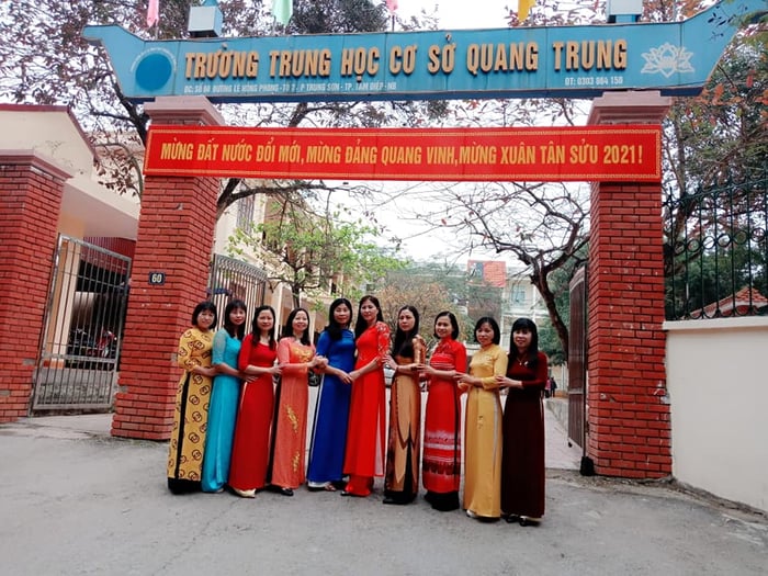 Trung học cơ sở Quang Trung ảnh 1