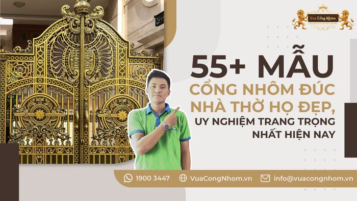 Vua Cổng Nhôm - Công ty cung cấp cổng nhôm đúc lớn nhất Việt Nam (ảnh 1)