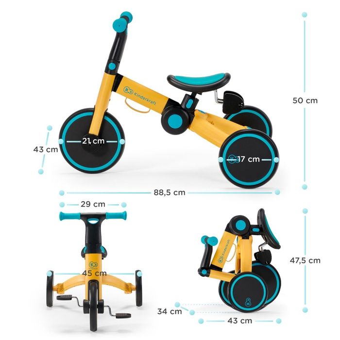 Hình ảnh xe ba bánh Kinderkraft 4TRIKE cho trẻ 2