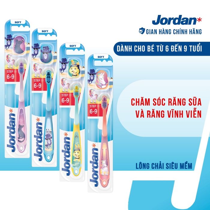 Bàn chải đánh răng Jordan Step - Hình ảnh 1