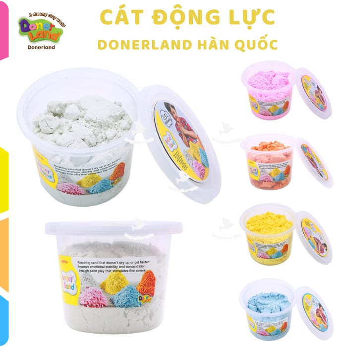 Hình Ảnh Cát Động Lực Kinetic Sand 0,5 Lít - Ảnh 1