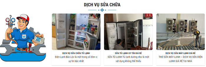 Hình ảnh trung tâm điện lạnh Bảo Lộc 2