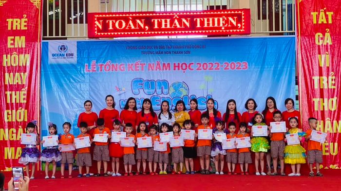 Hình Ảnh Trường Mầm Non Thanh Sơn