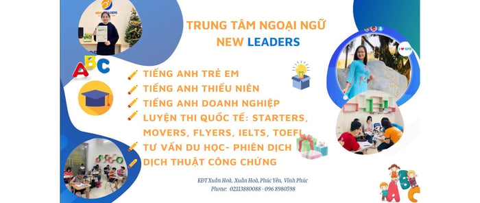 Hình ảnh 1 của Trung tâm Anh ngữ New Leaders