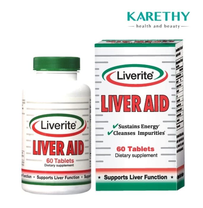 Sản phẩm giải độc gan uy tín Liverite Liver Aid