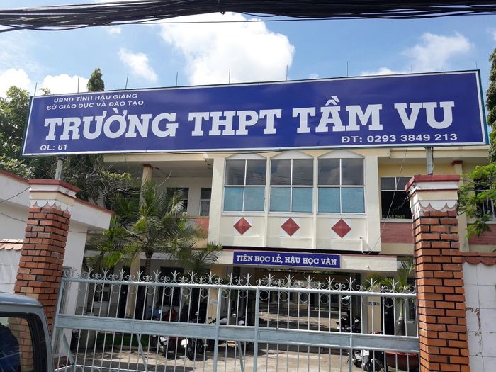 Hình ảnh Trường THPT Tầm Vu 1