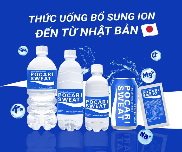 Hình ảnh 2 của thức uống bổ sung ion Pocari Sweat