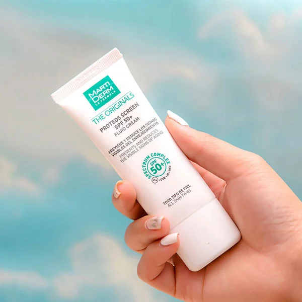 Hình ảnh kem chống nắng MartiDerm The Originals Proteos Screen SPF50+ Fluid Cream 2