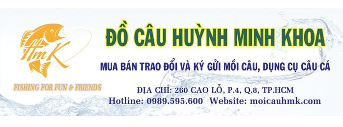 Thiết bị câu cá của Huỳnh Minh Khoa - Ảnh 1