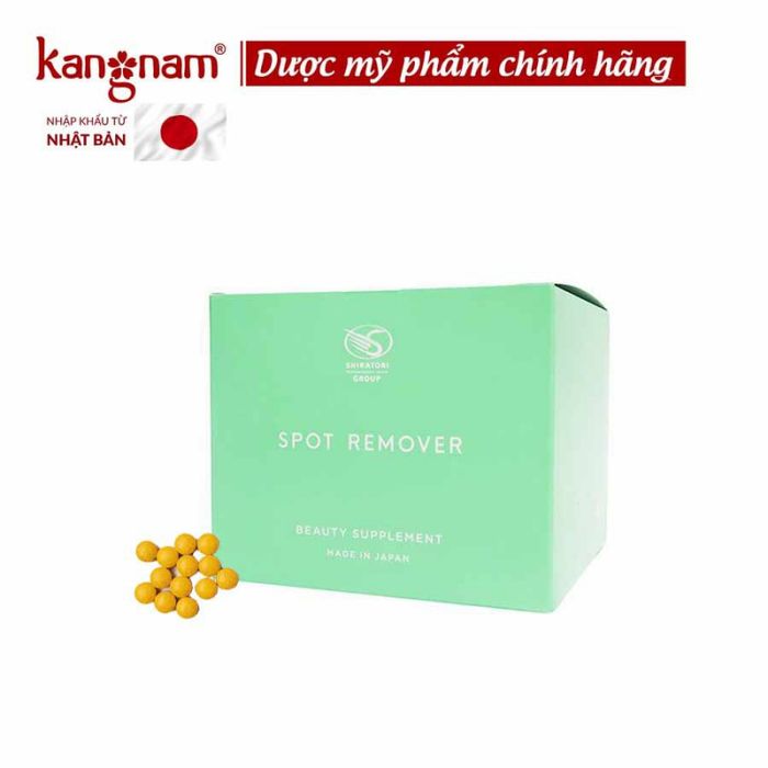 Viên uống ngăn ngừa mụn Shiratori Spot Remover (Hộp 30 gói, mỗi gói 3 viên), hình 1