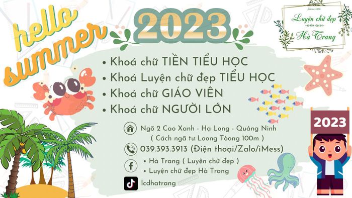 Hình ảnh Luyện Chữ Đẹp Hà Trang 1