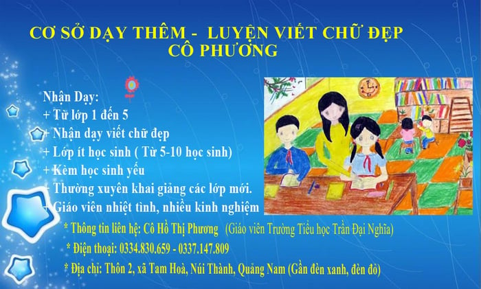 Hình ảnh Trung Tâm Dạy Viết Chữ Đẹp - Cô Phương