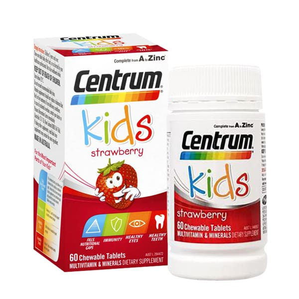 Hình ảnh 2 của viên nhai Centrum Kids Strawberry