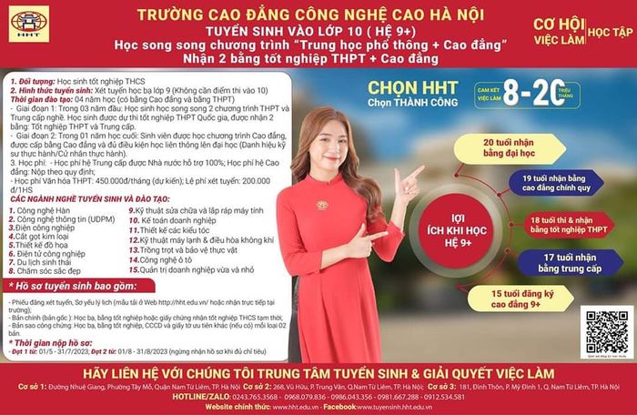 Hình ảnh 2 của Trường Cao đẳng Nghề Công Nghệ Cao Hà Nội