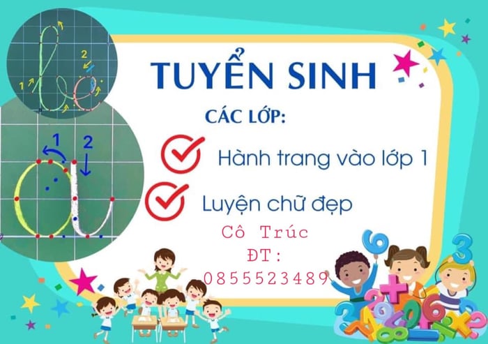 Hình ảnh Lớp Tiền Tiểu học Thiên Trúc 1