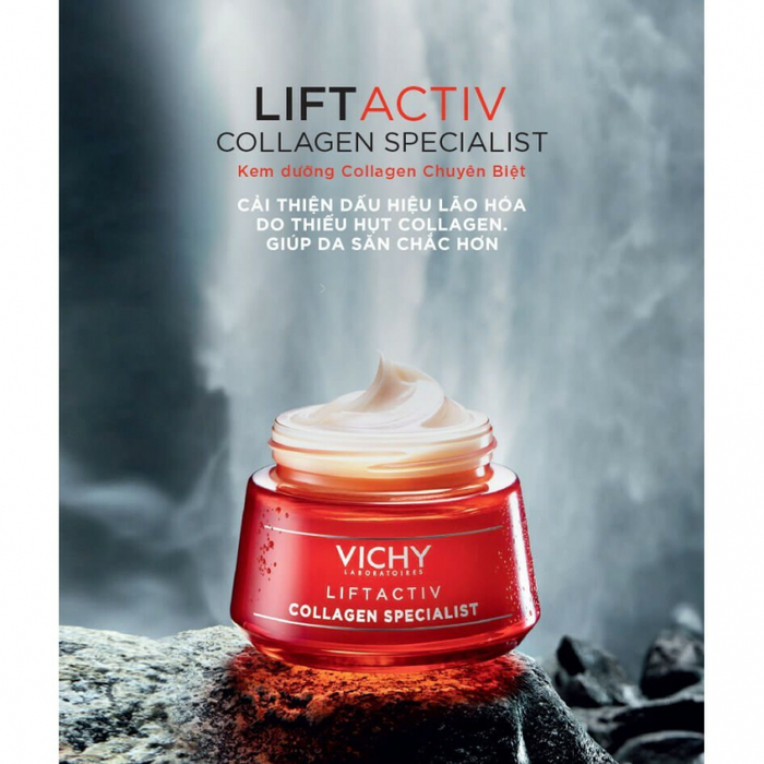 Hình ảnh kem dưỡng làm săn chắc da và chống lão hóa Vichy Liftactiv Collagen Specialist số 2