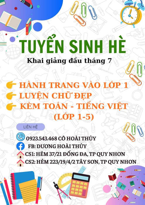 Hình ảnh Trung tâm Tiền Tiểu Học Dương Hoài Thủy 2