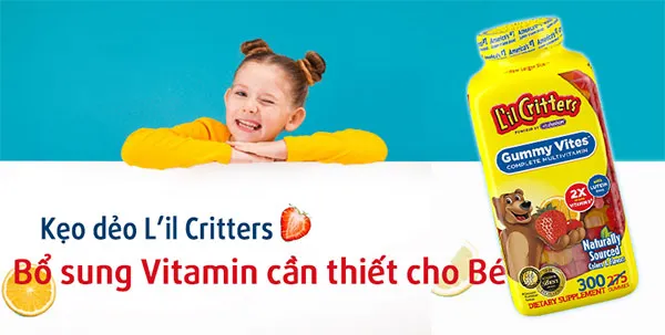 Hình ảnh Kẹo dẻo Lil Critter Gummie Vite