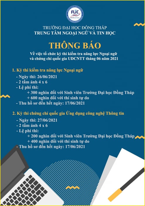 Hình ảnh Trung tâm ngoại ngữ và tin học Đại học Đồng Tháp 2