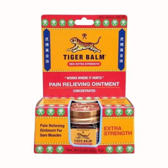 Hình ảnh Cao xoa bóp con hổ Tiger Balm Red Extra Strength 1