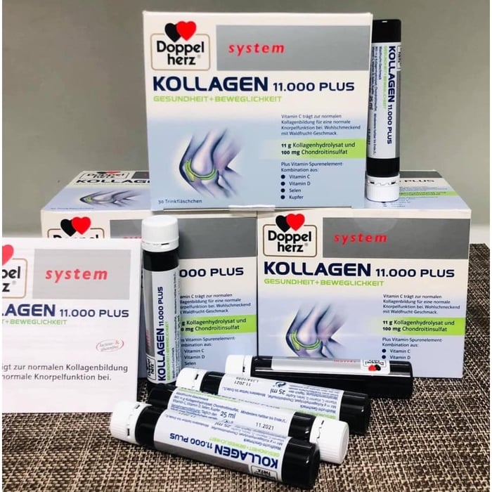 Collagen Dạng Nước Doppelherz Kollagen 11000 Plus - Hình ảnh 1