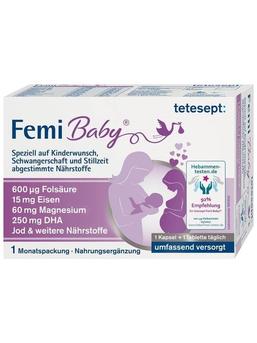 Hình ảnh 1 của Vitamin Tổng Hợp Tetesept Femi Baby