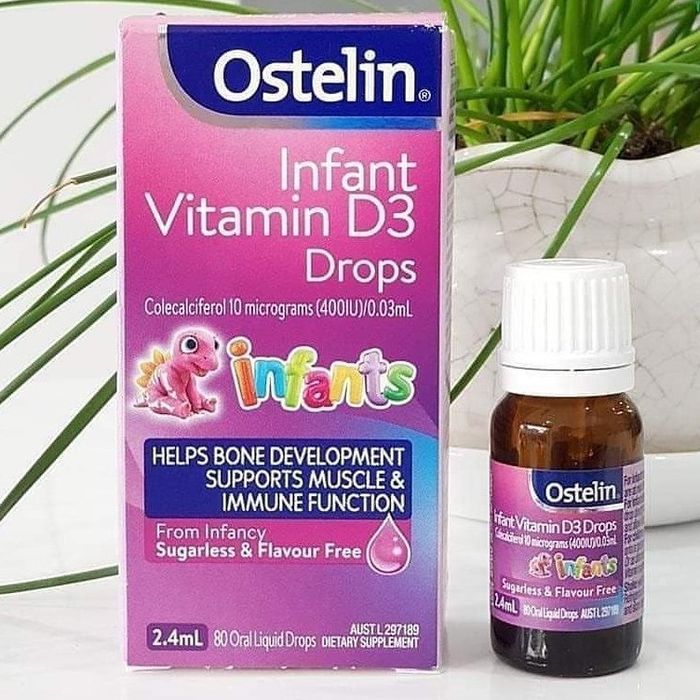 Giọt Vitamin D3 Ostelin - Hình 2