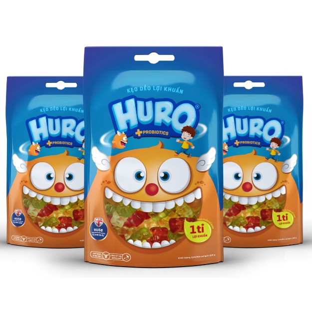 Hình ảnh kẹo dẻo lợi khuẩn Huro 2