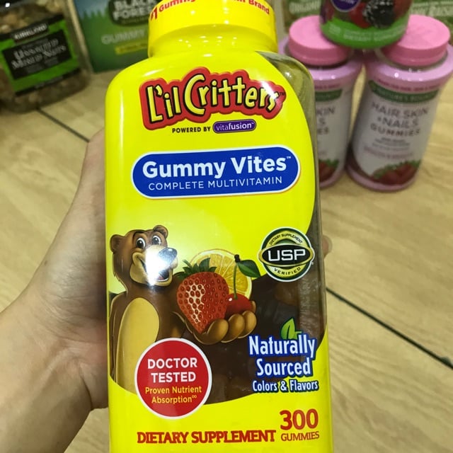 Hình ảnh kẹo dẻo Lil Critter Gummie Vite