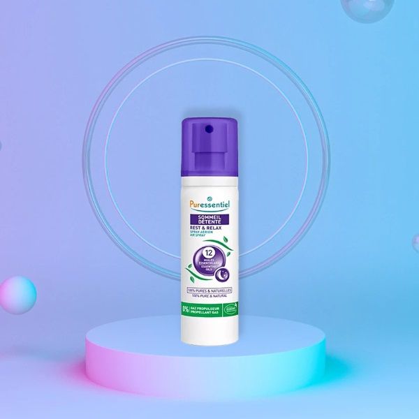 Hình ảnh 2 của xịt hỗ trợ giấc ngủ Puressentiel Rest & Relax Air Spray