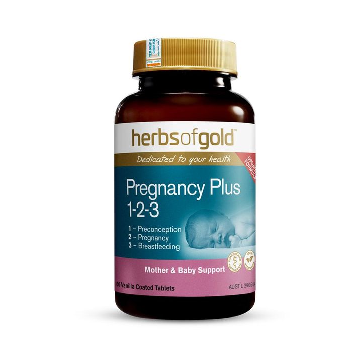 Hình ảnh Viên Uống Herbs Of Gold Pregnancy Plus 1-2-3