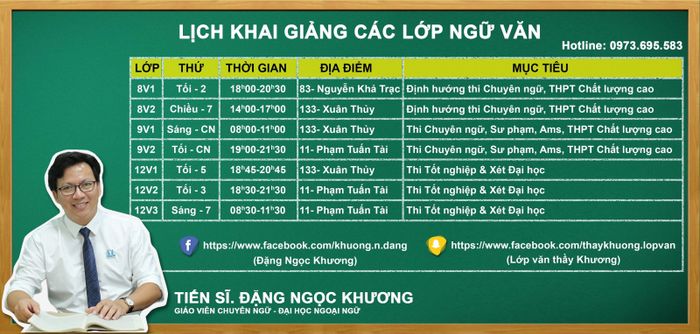 Lớp Văn của thầy Khương - Hình ảnh 2
